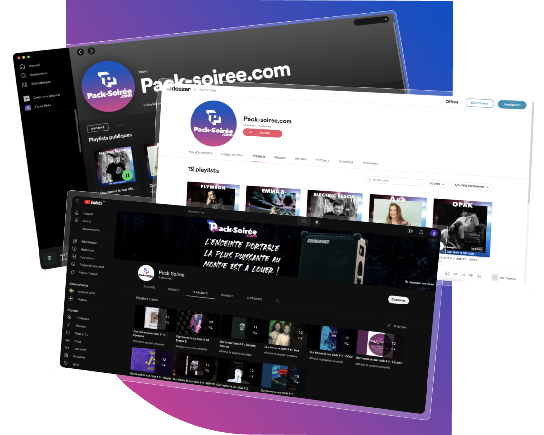Playlist de Pack Soirée